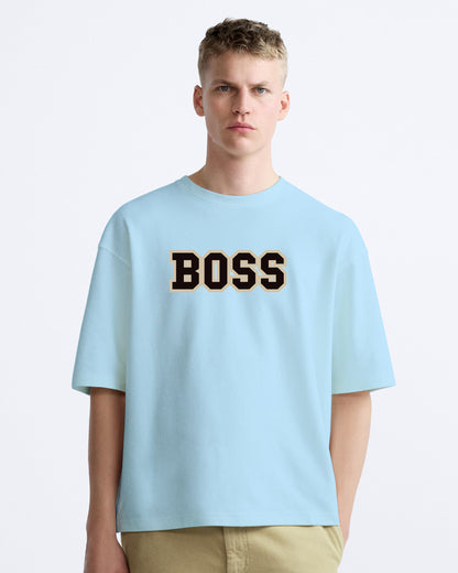 BOSS TEDDY MEN'S OVERSIZE COTTON TSHIRT.