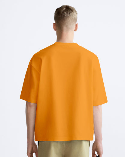 ABOUT BREAK OVERSIZE COTTON TSHIRT.