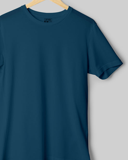 FVO Men's Air Basic Round Neck Cotton T-shirt.