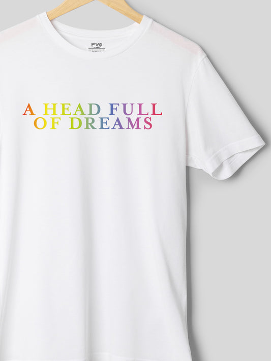 COLDPLAY Printed half sleeve round neck cotton t-shirt