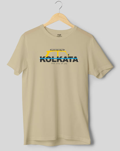 Kolkata Taxi Half Sleeve Graphic Tshirt