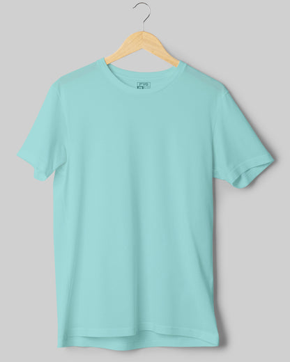 FVO Men's SKY Basic Round Neck Cotton T-shirt.